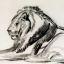Gaston SUISSE (1896-1988) - Lion couché.